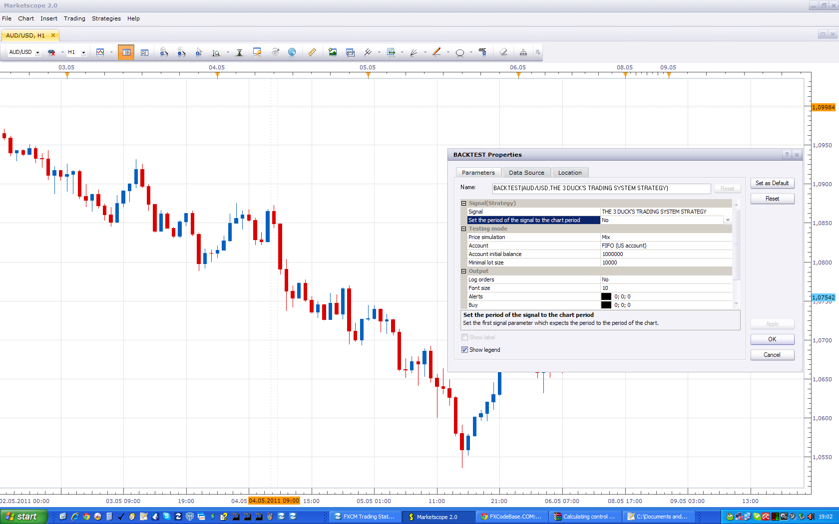 Set the period of signal to the chart period.PNG